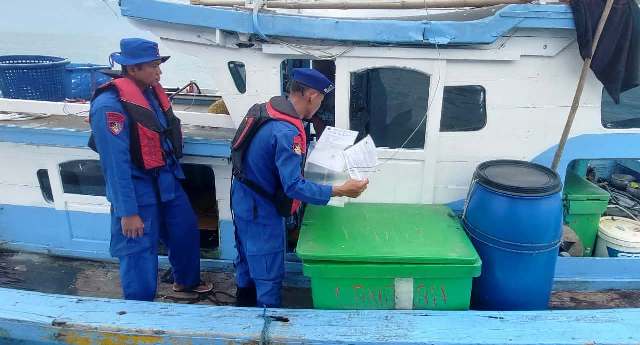 Jaga Keamanan Perairan, Satpolairud Polres Aceh Timur Lakukan Patroli Rutin