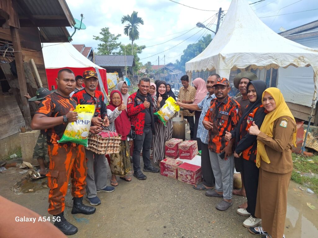 MPC Pemuda Pancasila Aceh Timur Salurkan Bantuan Ketiga Kalinya untuk Korban Banjir