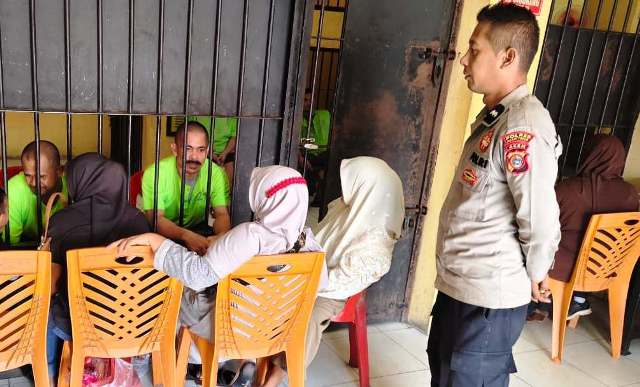 Polres Aceh Timur Perketat Pengawasan, Pembesuk Tahanan Jalani Pemeriksaan Berlapis