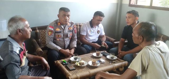 Saweu Keude Kupi, Kapolsek Nurussalam Tampung Aspirasi Warga