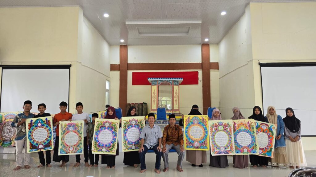 Dinas Syariat Islam Aceh Timur Gelar Pembinaan Kaligrafi, Total 400 Peserta dari Seluruh Kecamatan Ikut Terlibat