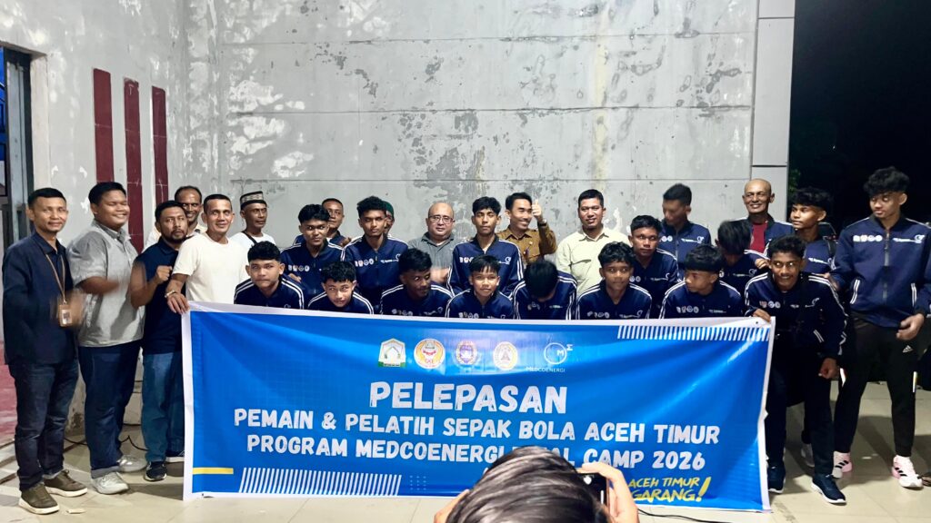 MedcoEnergi dan PSS Sleman Kembali Gelar Program Pembinaan Sepak Bola Usia Muda di Aceh Timur