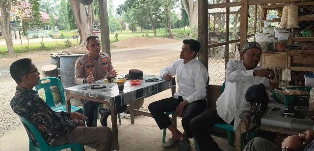 Saweu Keude Kopi, Jadi Ruang Strategi Kapolsek Idi Tunong Merawat Kepercayaan Publik
