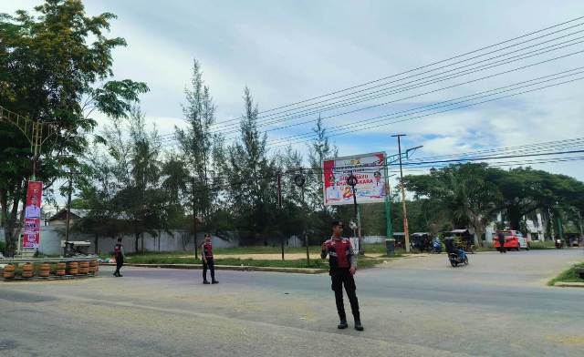 Strong Point dan Patroli Sat Samapta Polres Aceh Timur Utamakan Pelayanan Humanis bagi Masyarakat