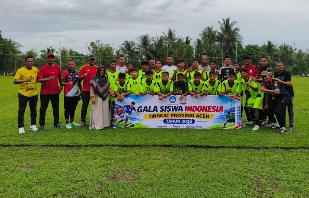 Aceh Timur Menang 3-1 atas Lhokseumawe di GSI SMP Tingkat Provinsi Aceh