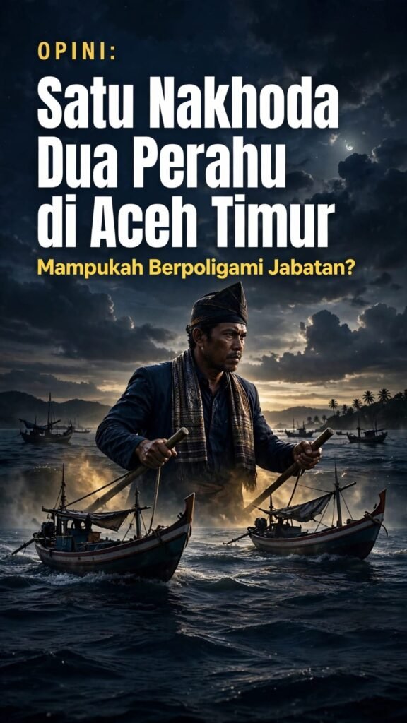Satu Nakhoda Dua Perahu di Aceh Timur, Mampukah Berpoligami Jabatan ?