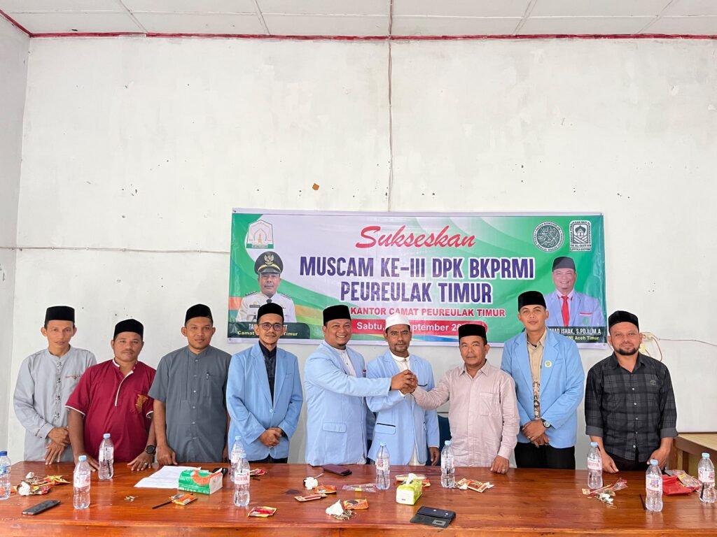 Setelah Terpilih Tgk Bakhtiar Siap Bentuk 14 Kepengurusan DPG BKPRMI