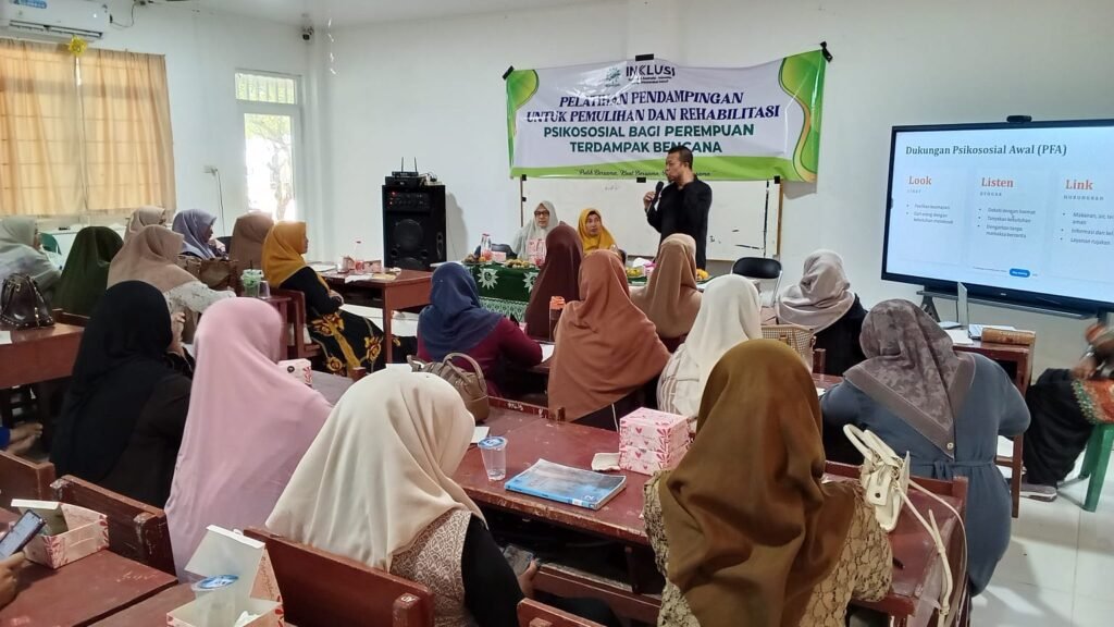 Aisyiyah Aceh Timur Gelar Pelatihan Pendampingan Psikososial Bagi Perempuan Terdampak Bencana