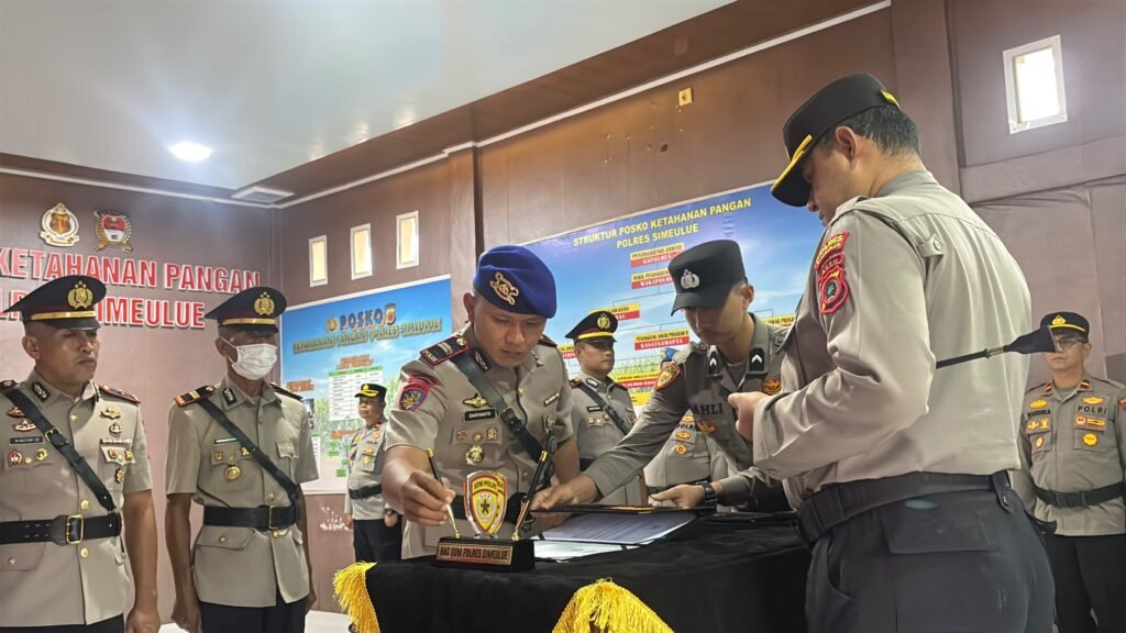 IPTU Dariyanto, S.H Jabat PS. Kasat Polairud Polres Simeulue