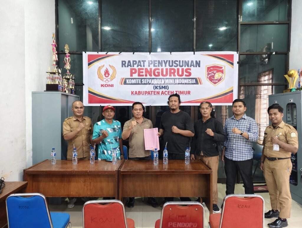 Muzakir Nahkodai KSMI Aceh Timur, Hendrika Saputra Sekretaris dan Iskandar Ishak Bendahara